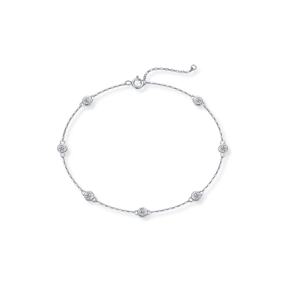 0.7 CT Bezel Bracelet