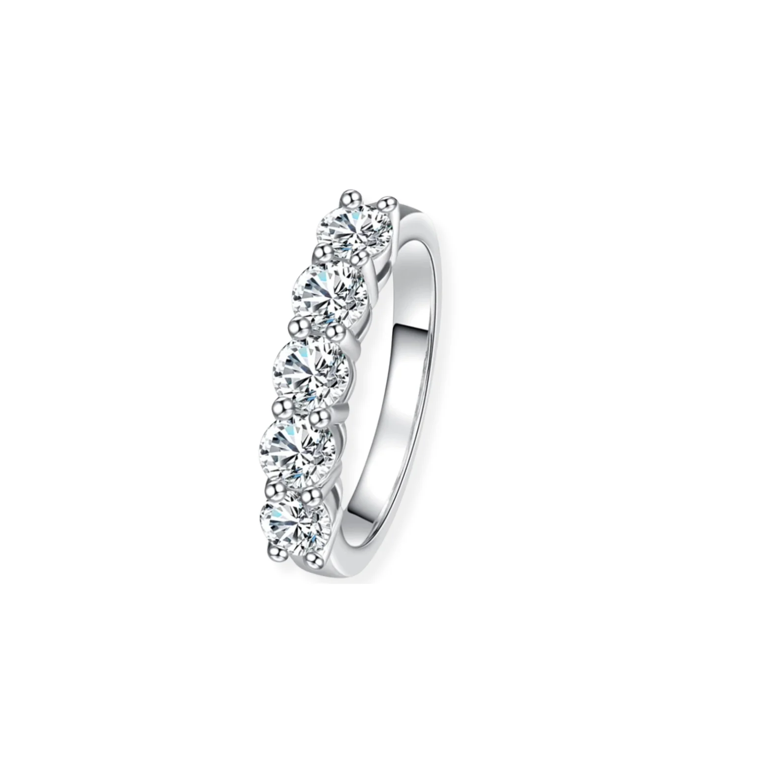 1.5CT Half Band Ring