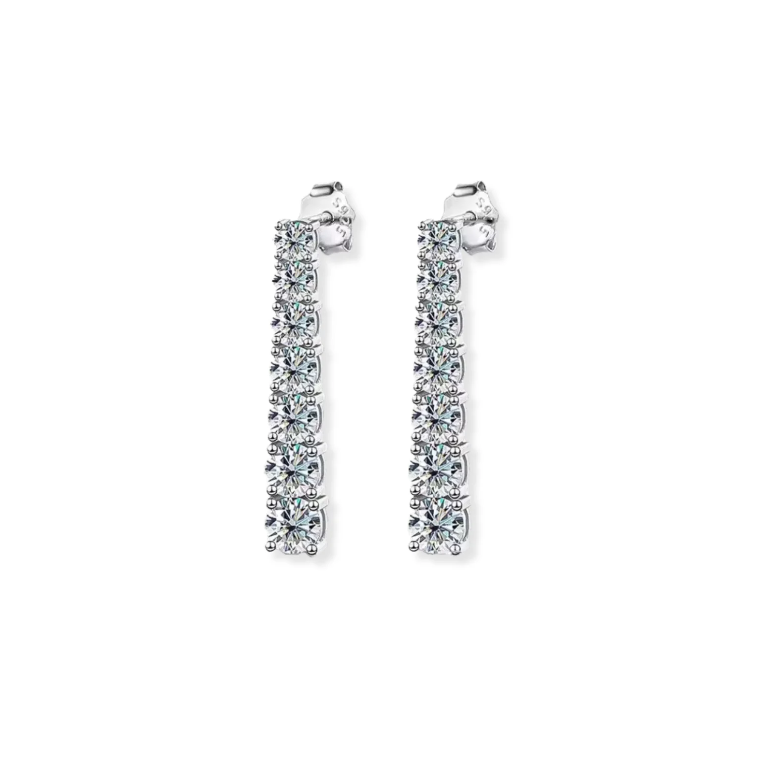 3cttw Drop Earrings
