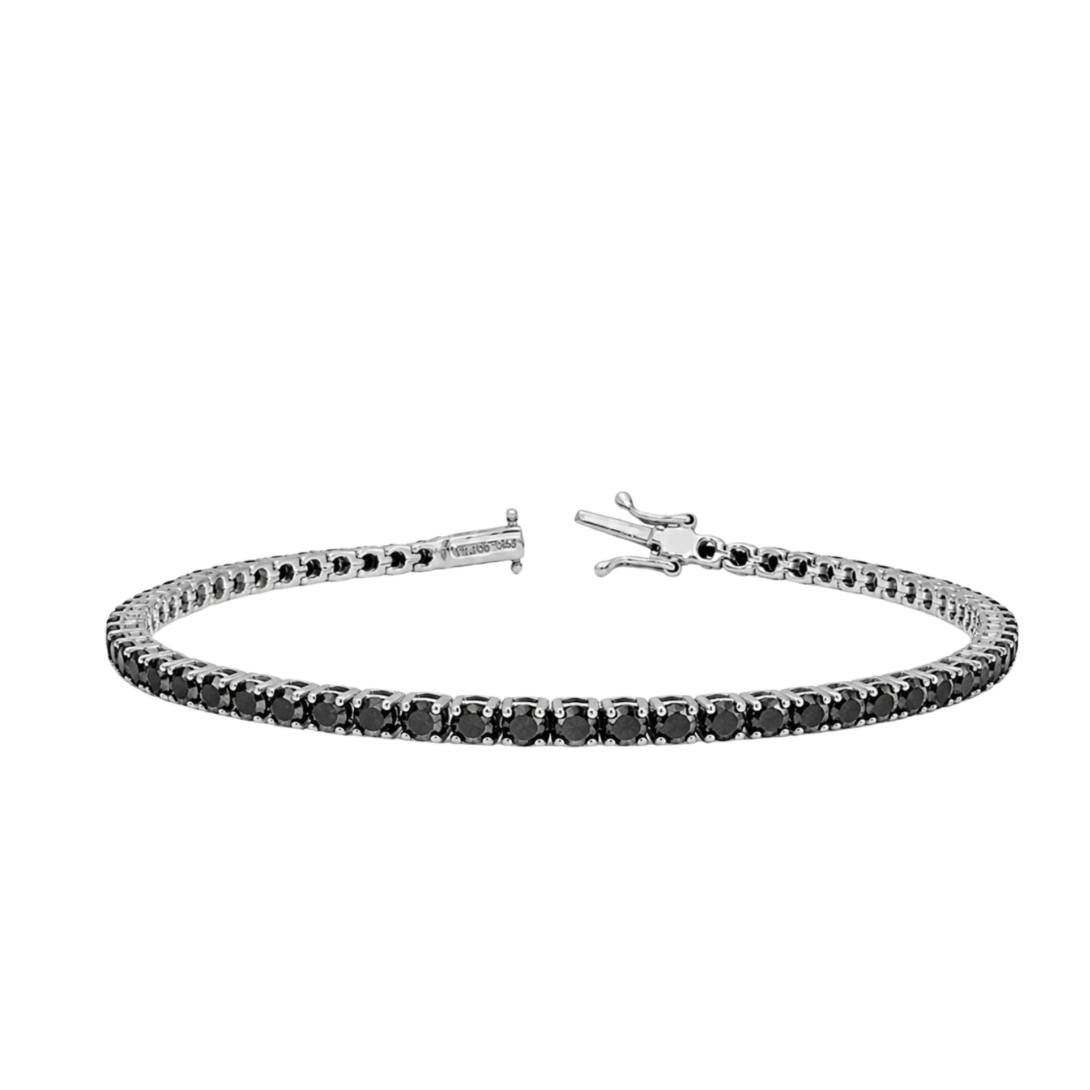 3mm Black tennis bracelet