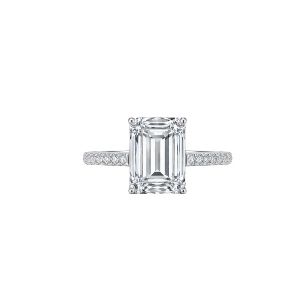 4ct emerald cut ring
