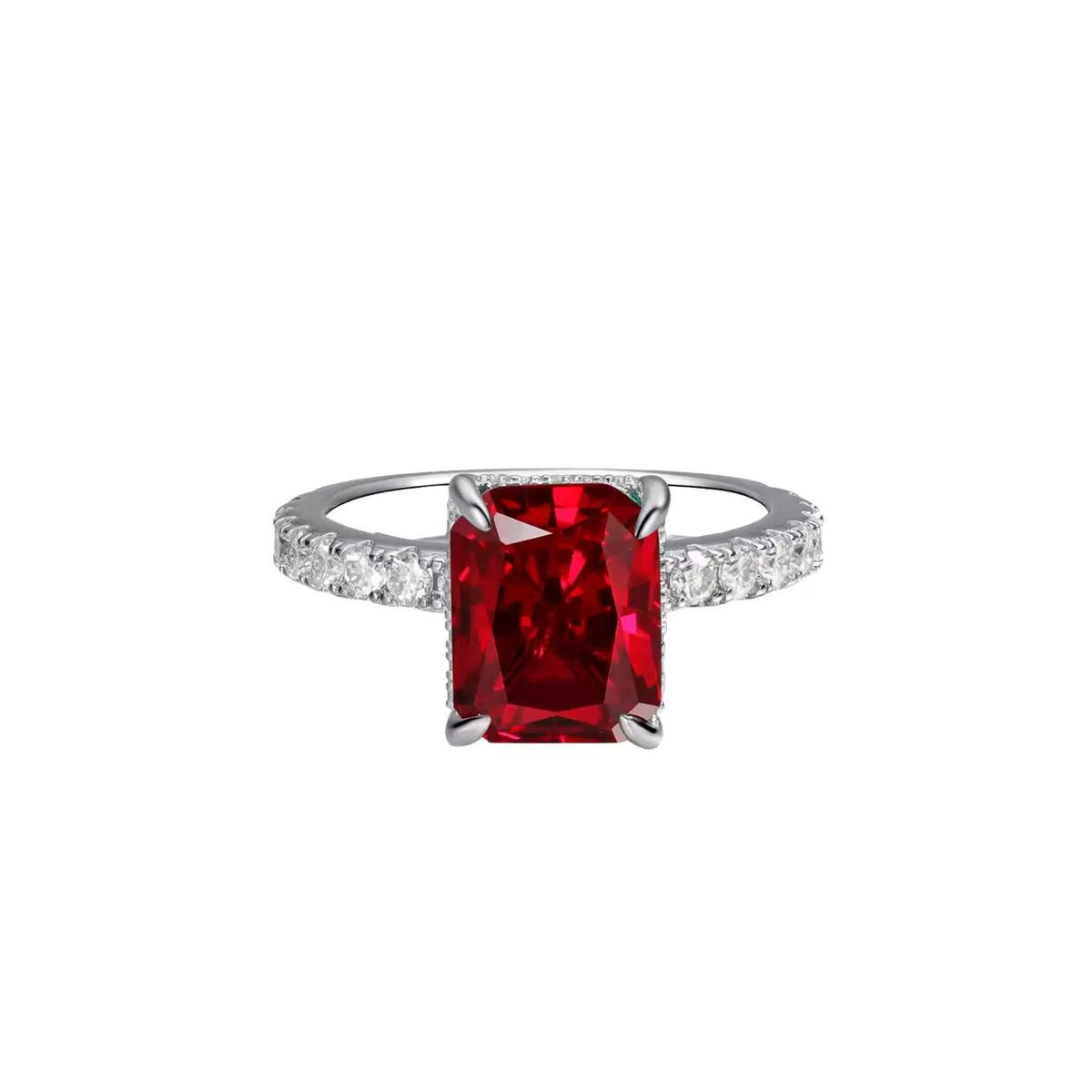 4CT Ruby Ring