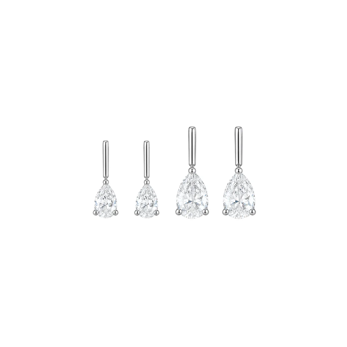 Dainty Pear Drop Earrings