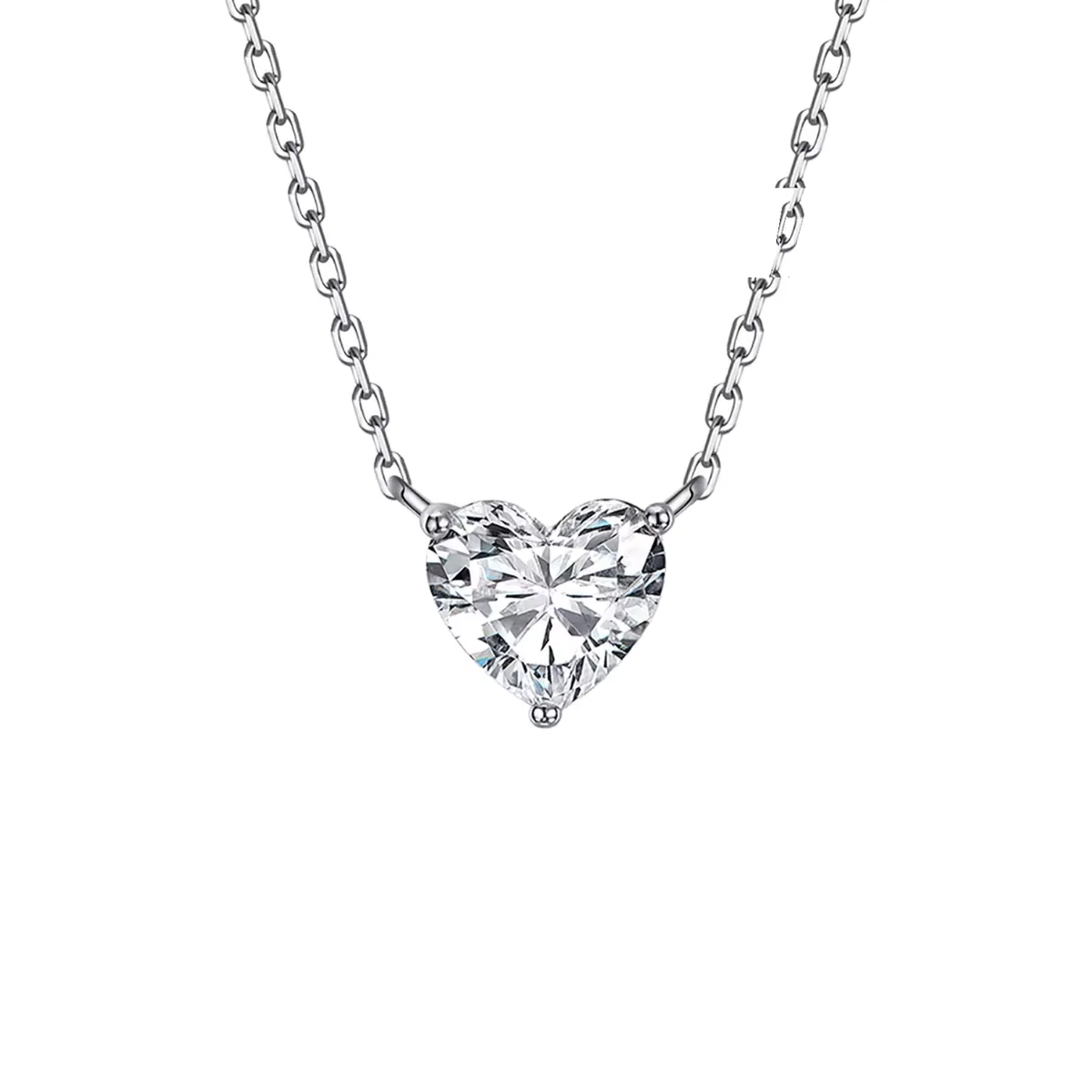 Heart Solitaire Necklace