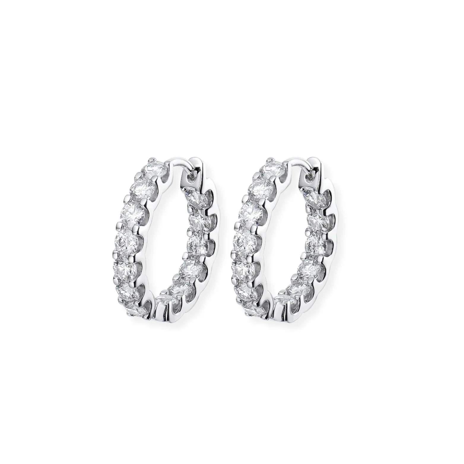 Medium Inside Out Hoop Earrings
