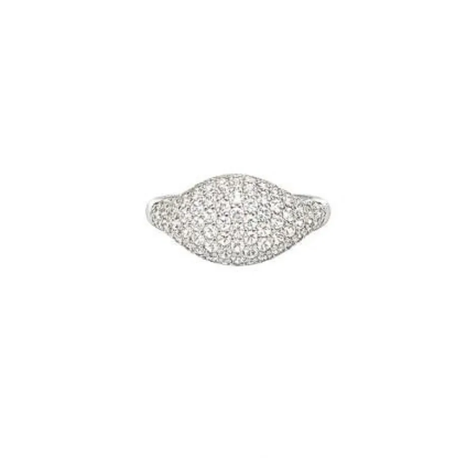 Pavé Signet ring