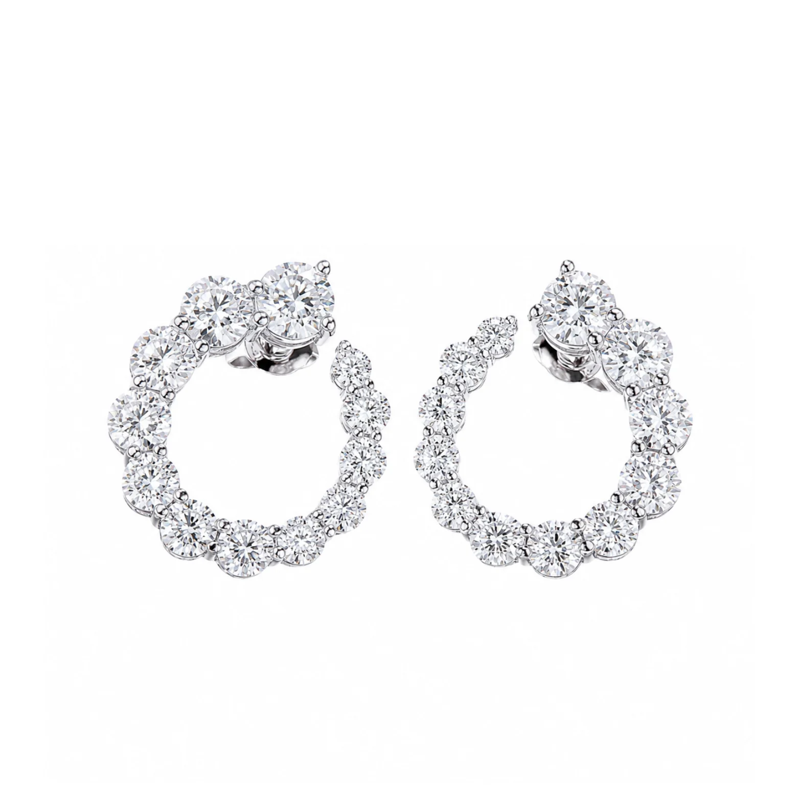 Radiant Halo Earrings