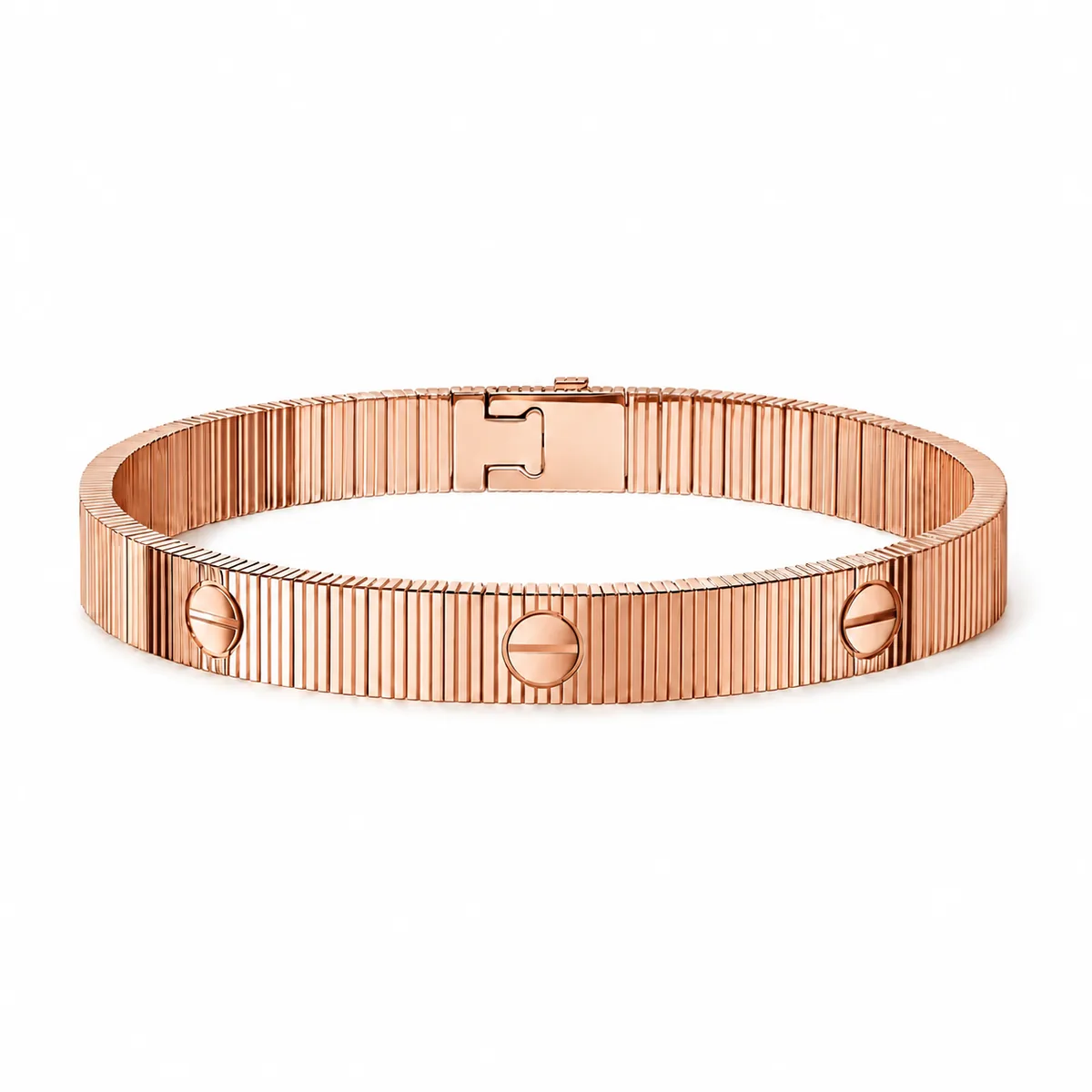 Ribbed Flexible Bracelet