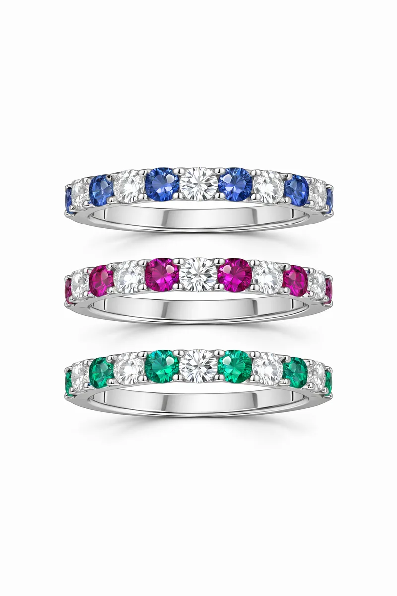 Ruby eternity Band Ring