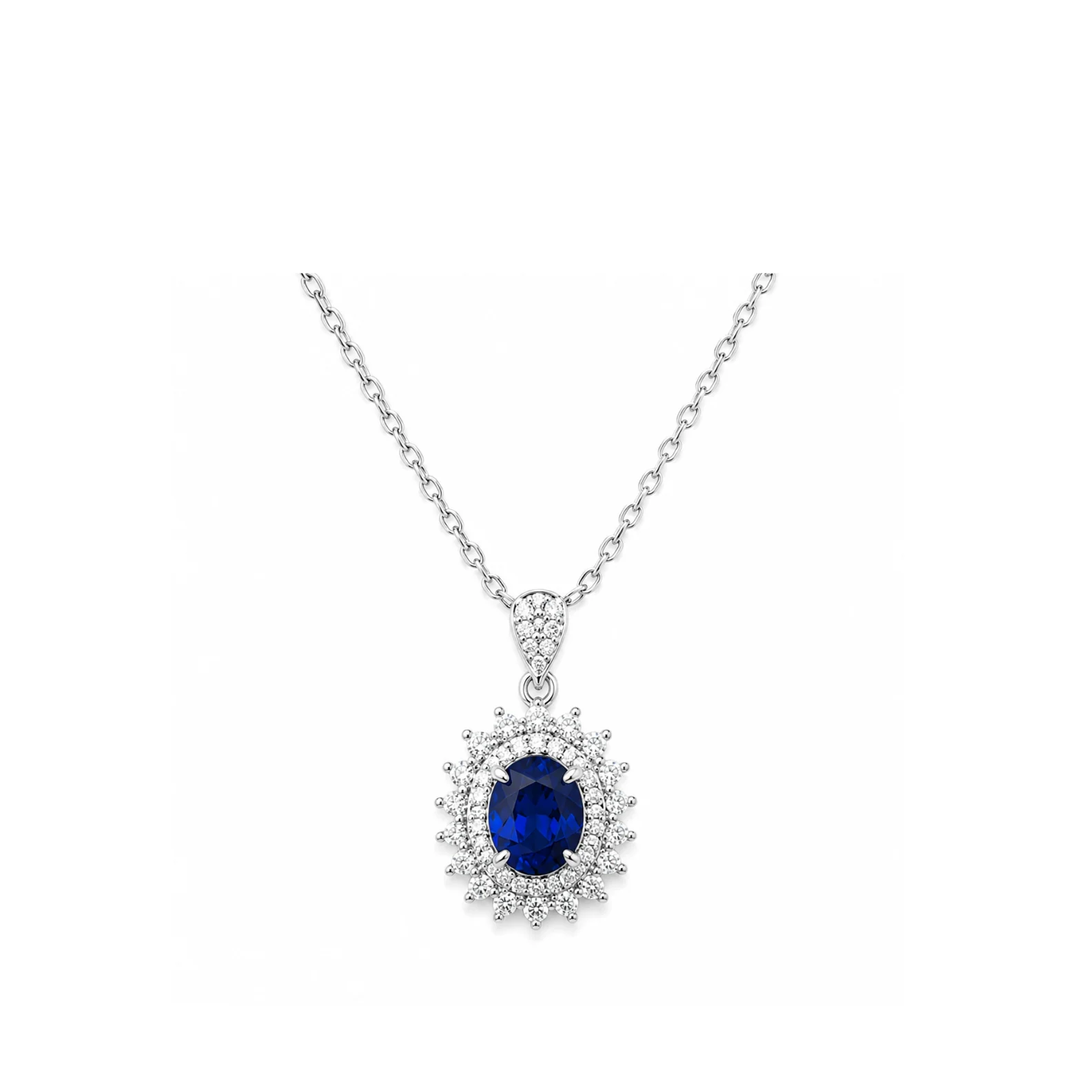 Sapphire Mirage necklace