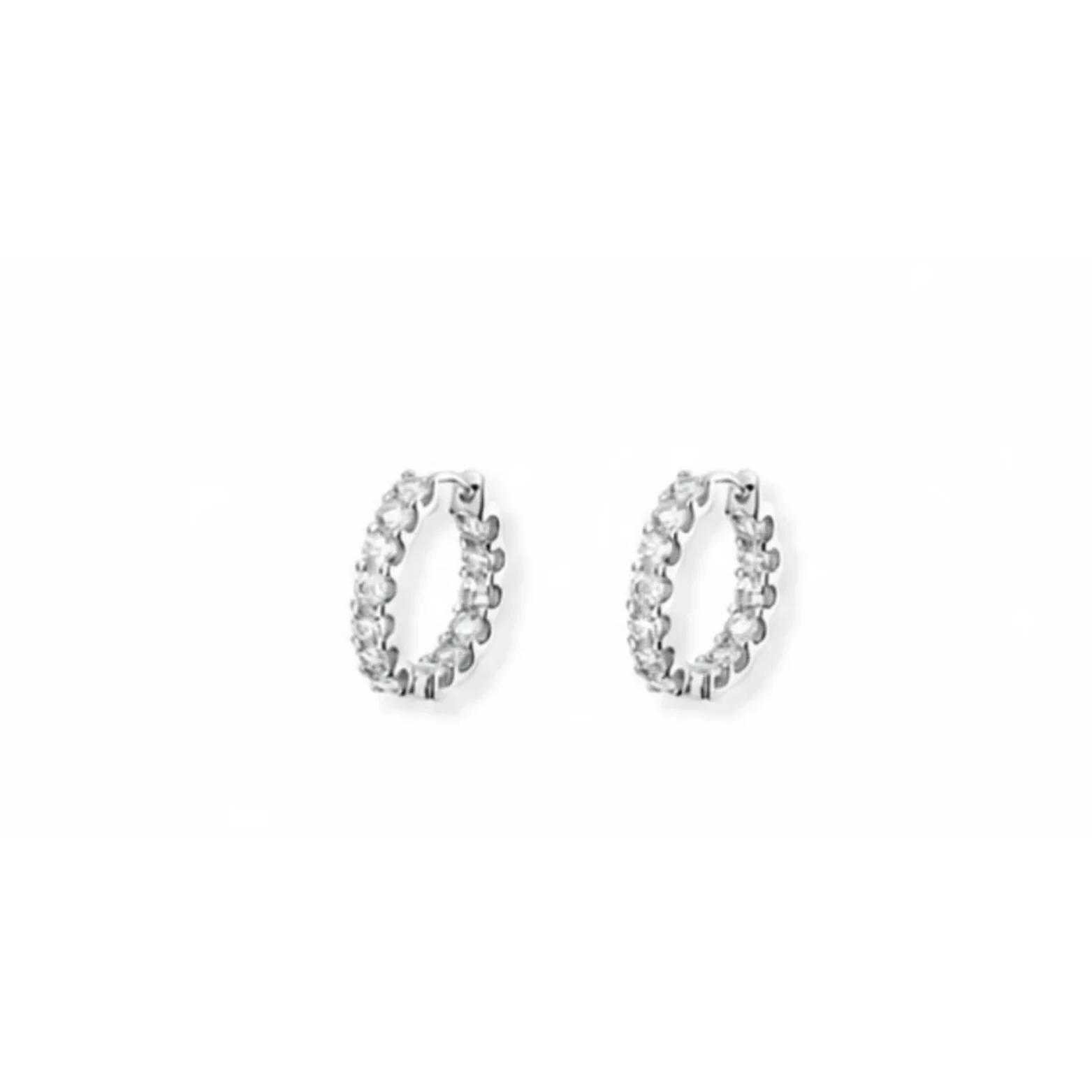 Small Inside Out Hoop Earrings